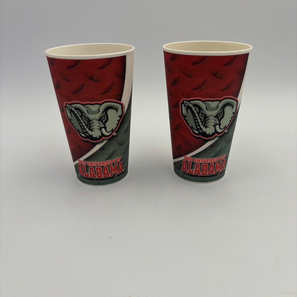 Capital Cups Alabama Crimson Tide Souvenir Cups Unisex OS Red Good Bama 2pk